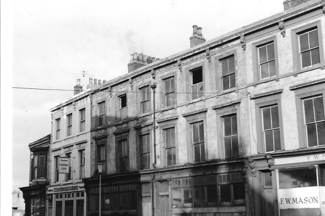 Taken in 1966 the image shows the Southgate with the Fisherman's Arms on the left. Photo: Hartlepool Library Service.