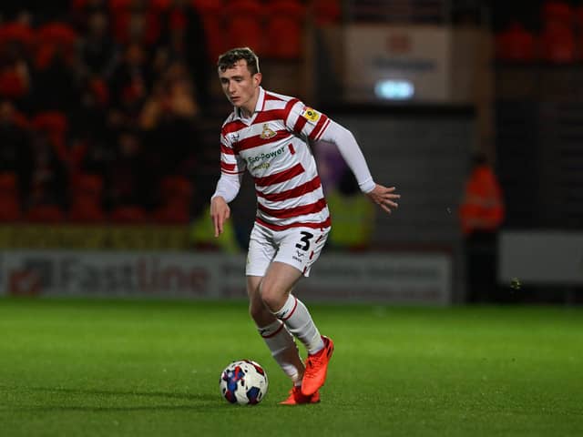 Doncaster Rovers defender James Maxwell.