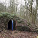 The estate's old icehouse is one of several structures in the grounds with legal protection