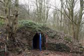 The estate's old icehouse is one of several structures in the grounds with legal protection