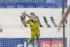 Doncaster Rovers stopper Louis Jones.