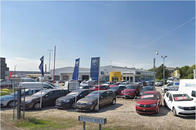 Pendragon has a number of sites in Doncaster, including an Evans Halshaw dealership on Heavens Walk.