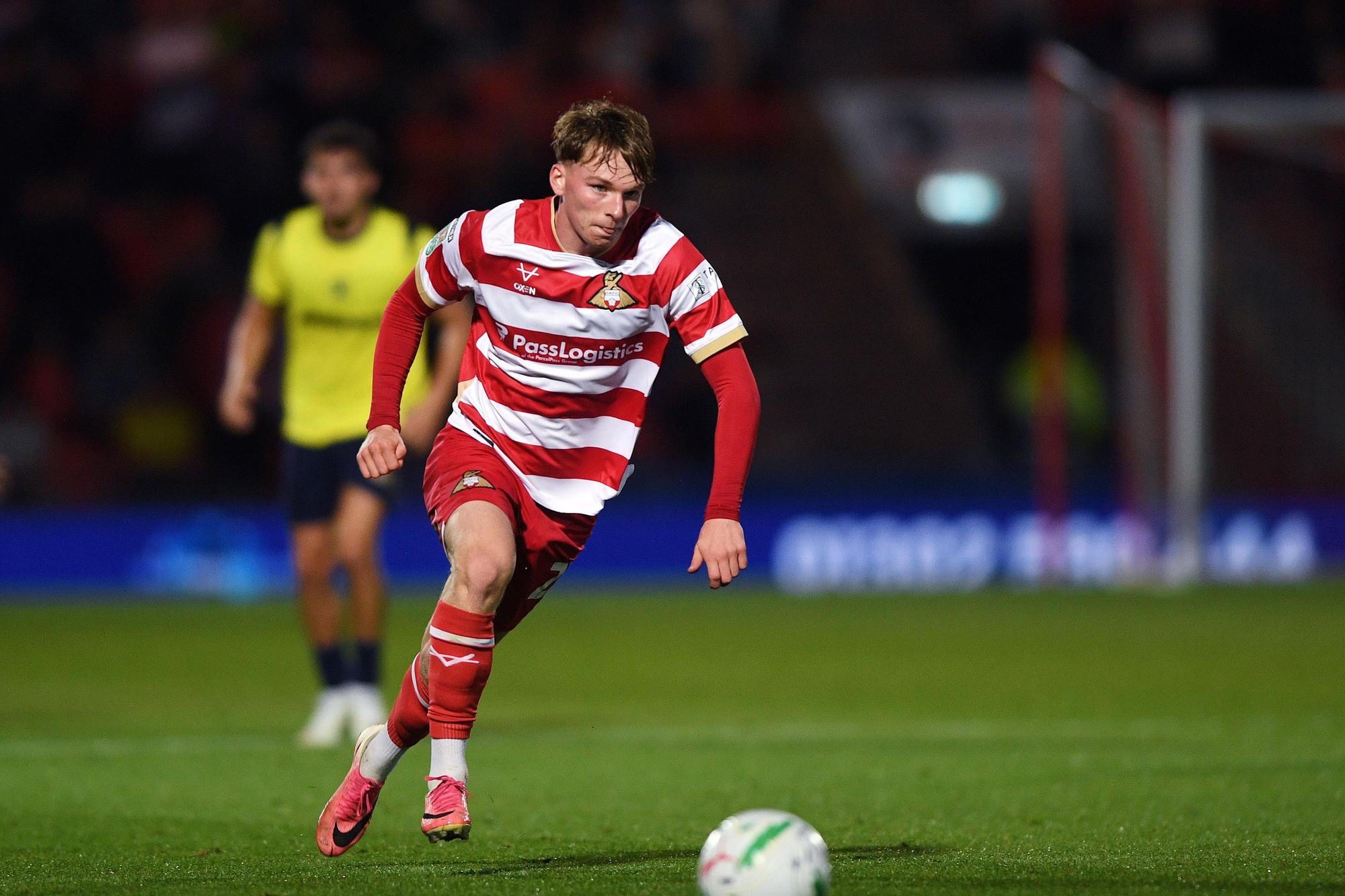Doncaster Rovers boss Grant McCann on giving son a Bayley first start