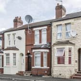 Terraced houses in Doncaster.