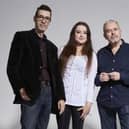 Band members (from left) Marc Parnell, Laura Wilcockson, Dave Hemingway and Phil Barton