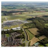 The factory alongside Doncaster Sheffield Airport is to be scaled back.