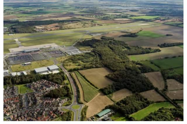 The factory alongside Doncaster Sheffield Airport is to be scaled back.