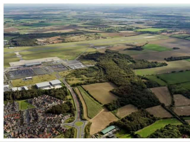 The factory alongside Doncaster Sheffield Airport is to be scaled back.