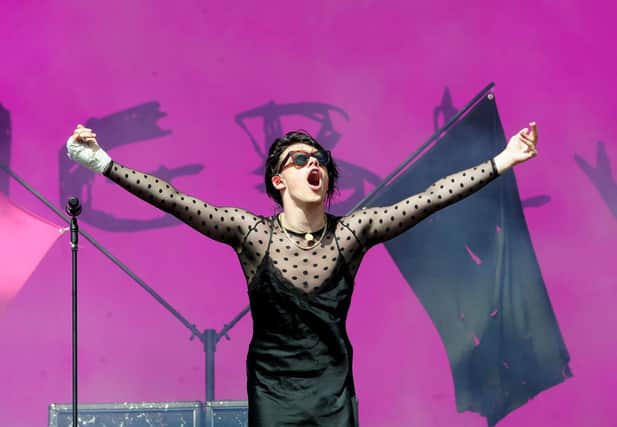 Yungblud's Life on Mars track was played when the NASA Perseverance touched down on Mars
Pictured at Leeds fest 2019