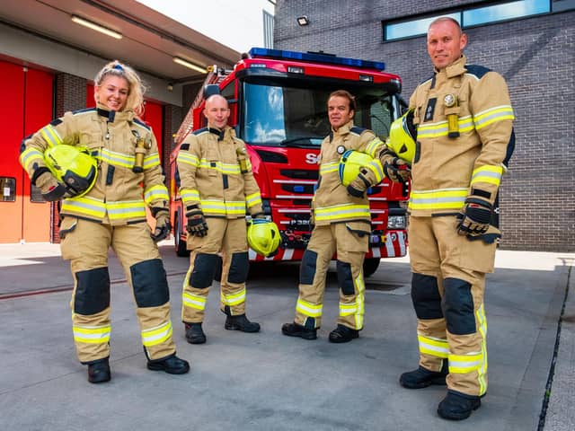 The kit is currently being rolled out across the three counties to assist firefighters in best protecting local communities. www.pauldaviddrabble.co.uk