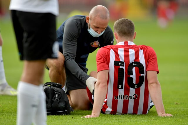Embleton needs U23/Trophy minutes after almst a year out with injury before he can push his senior claims.
However, he hasn't been able to do that yet due to what Parkinson has described as 'niggling' injuries. 
That's a major frustration and looks likely to prevent his involvement here.