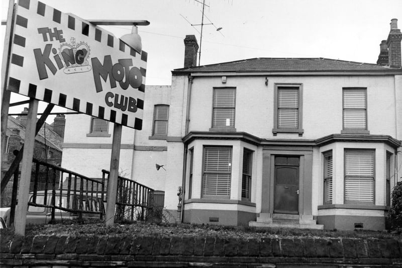 Sheffield's famous venue the King Mojo Club at 555 Pitsmoor Road, in the 1960s. It was run by brothers Peter and Geoff Stringfellow and featured huge stars such as Stevie Wonder, Ike and Tina Turner, Jimi Hendrix, The Who, Pink Floyd and the Small Faces. Picture Sheffield ref no s22757