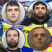 South Yorkshire Police have issued the names and photographs of a number of people they want to trace over offences including murder and rape