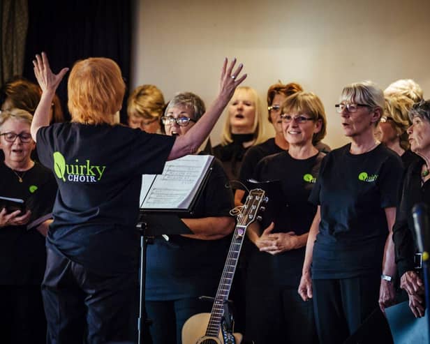 Quirky Choir. Photograph by James Mulkeen for darts.