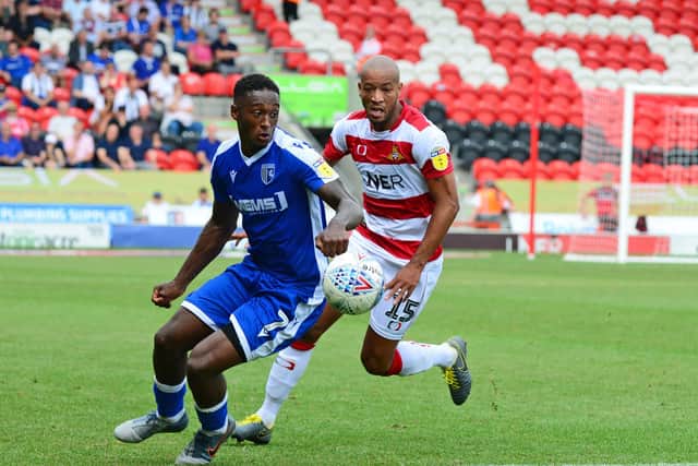 Doncaster Rovers central defender Alex Baptiste. Photo: Marie Caley