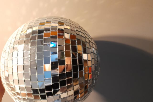Submission to the #Museumof2020 by Emily Morrison, Head of The Institute for Community Studies: “A glitterball. At the start of the first lockdown we hung a glitterball in our lounge so we could try and make every night feel like the nights out we were missing.”