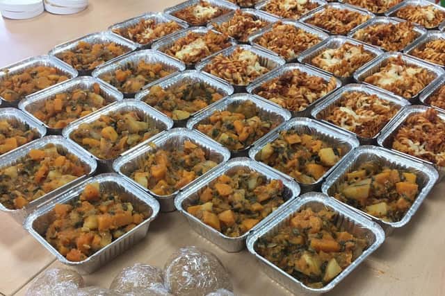 Prepared meals, made by the Doncaster North food union