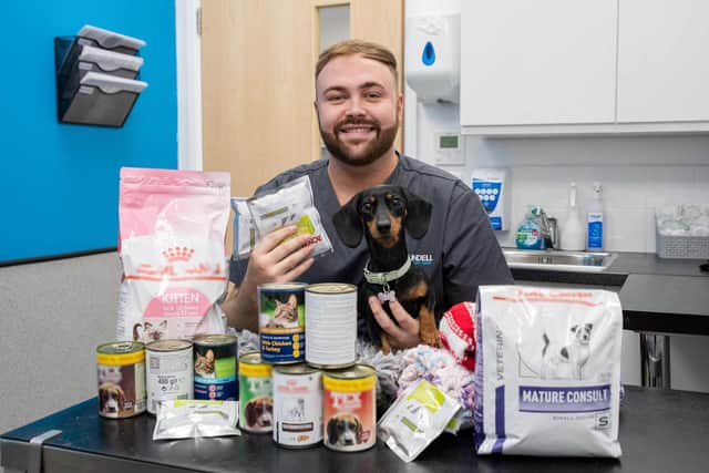 Arundell Vets has been collecting gifts for pets in Doncaster.