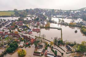 The aftermath of flooding in the Doncaster village of Fishlake after the River Don burst its banks back in November 2019