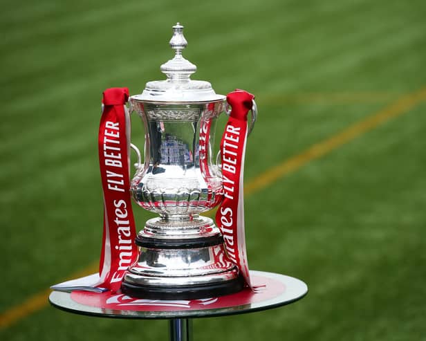 The FA Cup. (Photo by Alex Livesey/Getty Images)