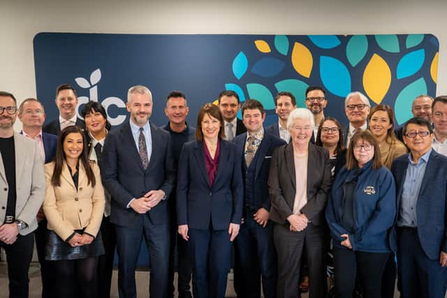 The chancellor met with a string of Doncaster business bosses.