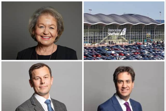 Doncaster's three MPs have welcomed the news that a lease has been signed for Doncaster Sheffield Airport.