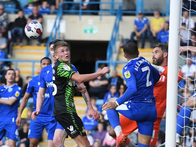 Jack Goodman made his first league start for Rovers. Picture: Howard Roe/AHPIX LTD