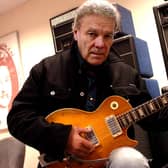 Tributes have been paid after the death of Doncaster businessmen Rick Harrison, pictured in 2006, who supplied guitars to Oasis and Coldplay, and was grandfather to the rock star Yungblud