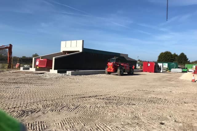 The underpass is being installed in Bessacarr.