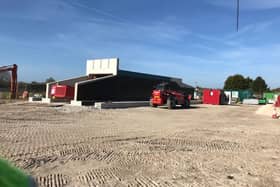The underpass is being installed in Bessacarr.