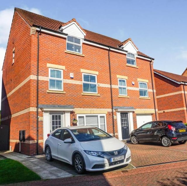 Comet Court, Auckley, four bedroom, three storey family home with off road parking for two cars