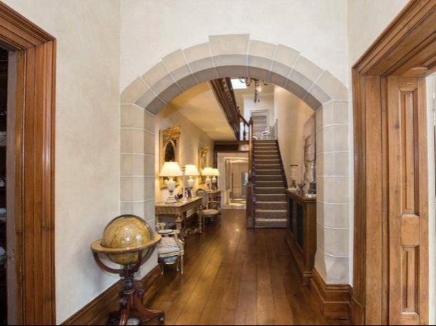 This is the grand reception which offers a warm welcome the stylish home.