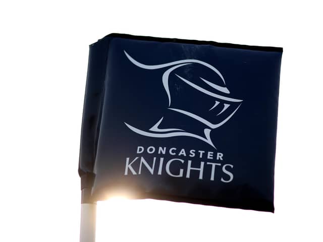 Doncaster Knights have lodged their appeal to the RFU over the Chinnor result (Picture: George Wood/Getty Images)