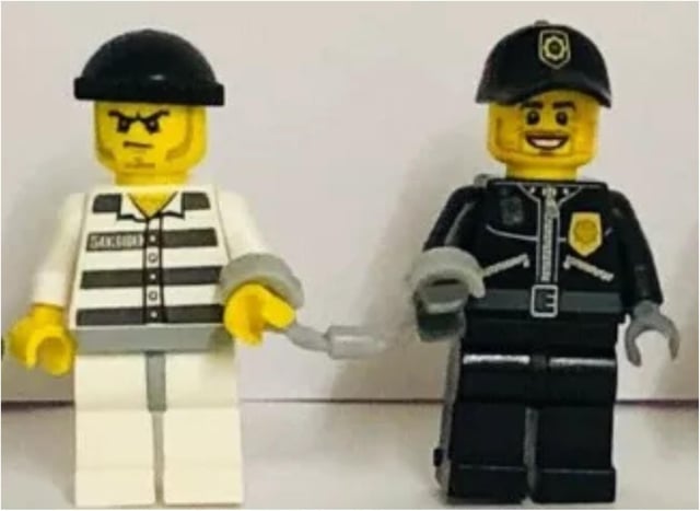 Police shared the cheeky snap on Twitter.