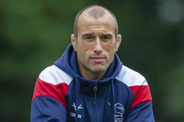 Doncaster Knights head coach Steve Boden. Photo: Tony Johnson