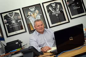 Dons chief executive Carl Hall. Picture: Marie Caley