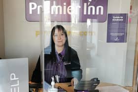 Aspire to Be service user Malgorzata Czyzewicz who now works at one of Doncaster’s Premier Inn Hotels