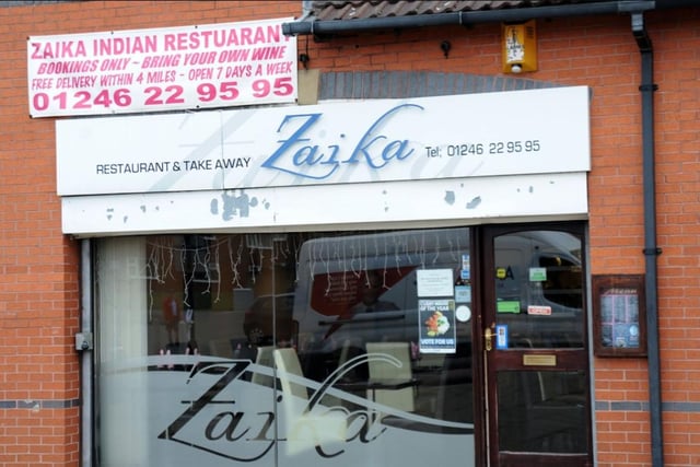Given 4.5 out of five by 137 reviews. One review said: "We have moved far away from Derbyshire and always go to Zaika when we are back in the Chesterfield area."