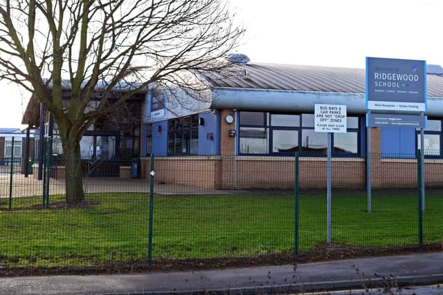 Ridgewood School, Barnsley Road, Scawsby, received the smallest sum per pupil in Doncaster.
