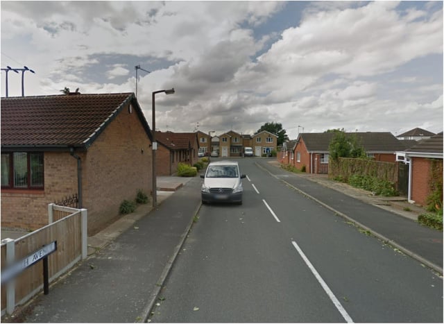 Elizabeth Avenue in Kirk Sandall.