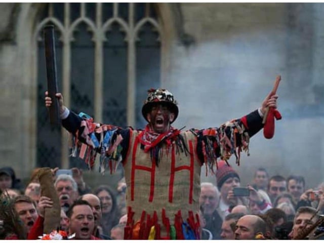 The Haxey Hood takes place on January 6.