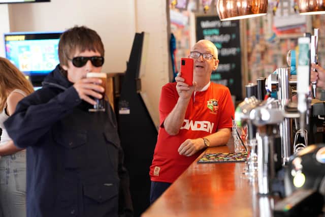 Liam Gallagher spotted at Marston’s pub The Crwys