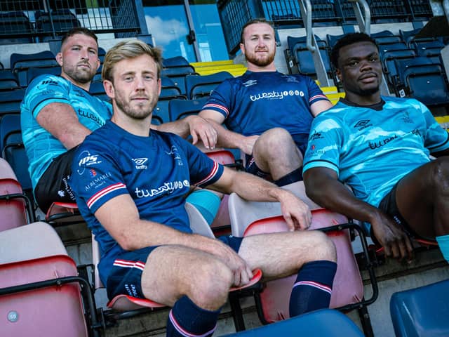 Doncaster Knights began the 2023/24 season with a win over Cambridge in the Premiership Cup. Photo: Kitlocker