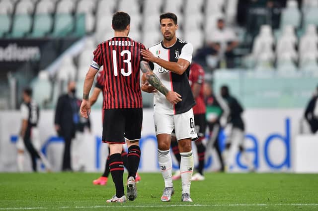 Sami Khedira has admitted that it has always been a "big dream" of his to play in the Premier League. The 33-year-old has entered the final year of his contract with current club Juventus, and has been linked with Manchester United in the past. (Sky Germany)
Photo by Valerio Pennicino/Getty Images