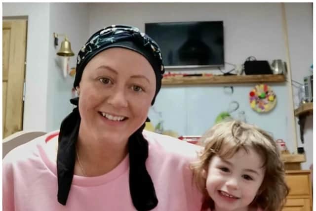 Lisa and Bonnie have both battled cancer - and the mum is urging people to check their children for signs this Christmas.