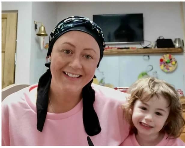 Lisa and Bonnie have both battled cancer - and the mum is urging people to check their children for signs this Christmas.