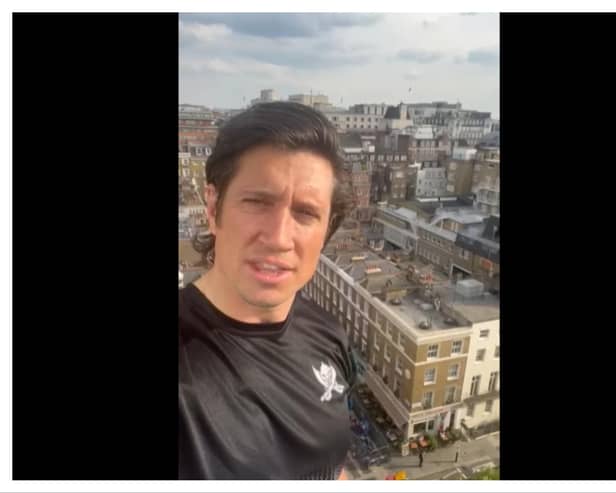 TV and radio host Vernon Kay has sent a video message ahead of his summer date at Doncaster Racecourse.