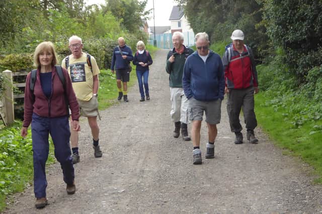 A Local walk from Old Edlington for Doncaster Ramblers