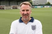 Arsenal and England football icon Paul Merson.
