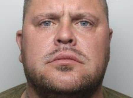 Pictured is Timothy Smith, aged 39, of Cromwell Drive, at Sprotbrough, Doncaster, who was sentenced at Sheffield Crown Court to 15 months of custody and banned from driving for three years and seven-and-a-half months after he pleaded guilty to causing death by careless driving, failing to provide a specimen, failing to stop after an accident, failing to report an accident and driving without insurance and without a licence.